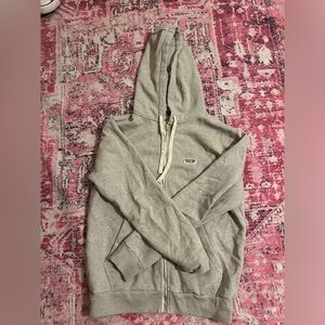 patagonia grey zip up